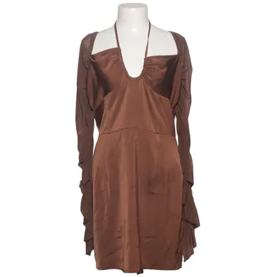 Kjole (Brun) fra Pretty Darling Elastan, Polyester