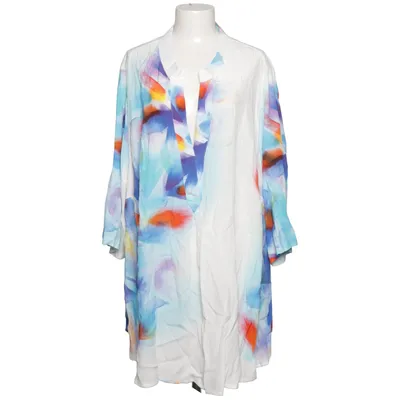 Bluse (Hvid, Flerfarvet) fra Selection by Ulla Popken Viscose