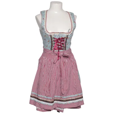 Dirndl (Blå, Röd, Vit) från Krüger Madl Bomull, Polyester