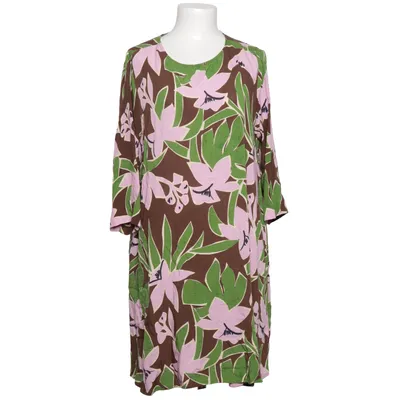 Kjole (Brun, Flerfarvet) fra Milano Viscose