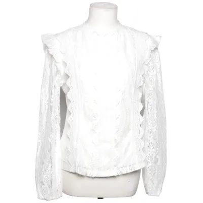 Blouse (White) from Simplee Elastane, Polyester