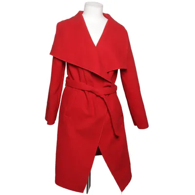 Coat (Red) from Made in italy Elastane, Polyester