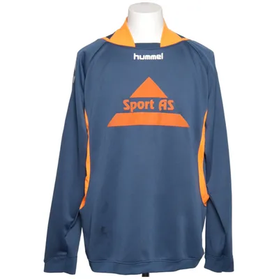 Hoodie (Blue, Orange) from Hummel
