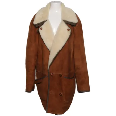 Shearling jas (Bruin) van Shearling