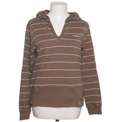 Hoodie (Brown, White) from Kangaroos Cotton