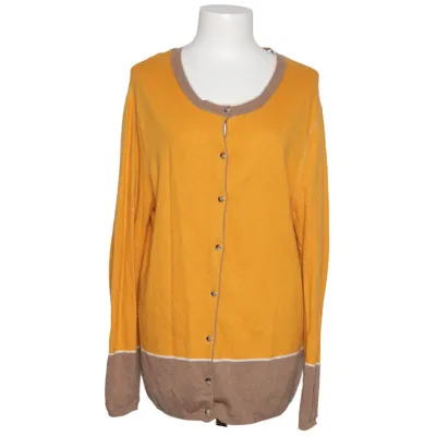 Cardigan (Yellow, Brown) from Gerry Weber Edition Cotton, Elastane, Polyamide, Viscose, Wool