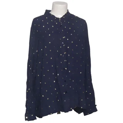 Blus (Blå, Guldfärgad) från October Metallfiber, Viskos