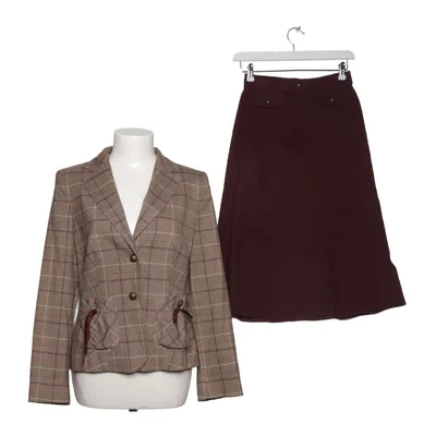 Skirt suit (Beige, Purple) from Hirsch Elastane, Polyester, Viscose
