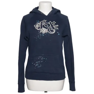 Huvtröja (Blå) från Fox Bomull, Polyester