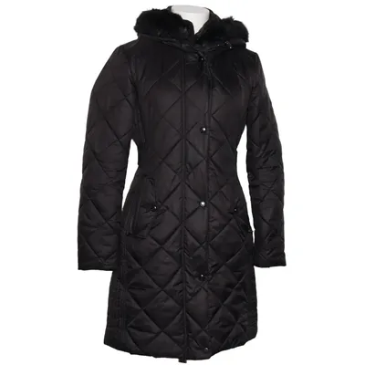 Manteau d'hiver (Noir) de Larry Levine Acrylique, Polyester