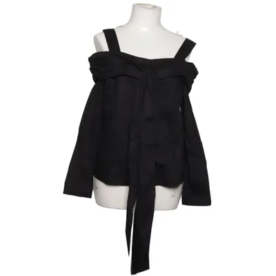 Blus (Svart) från Miss Selfridge Bomull, Elastan