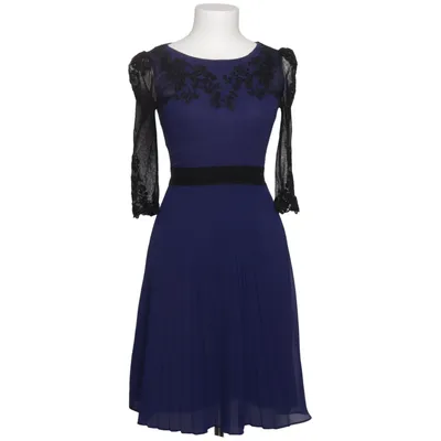 Klänning (Blå, Svart) från Karen Millen Polyamid, Polyester