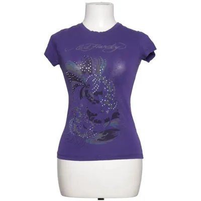 T-shirt (Purple) from Ed Hardy by Christian Audigier