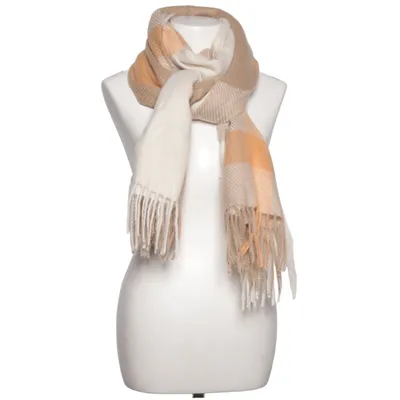 Halstørklæde (Beige, Hvid) fra Fire & Glory