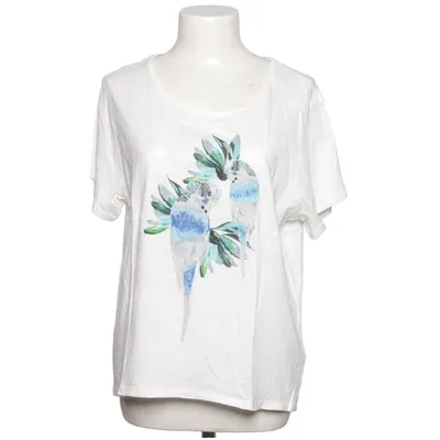 T-shirt (White) from H&M Cotton, Modal