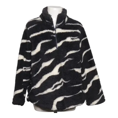 Fleecetrøje (Sort, Hvid) fra Up Fashion Genanvendt polyester