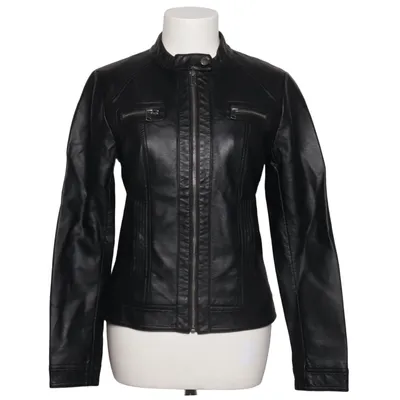 Läderjacka (ONLBANDIT FAUX LEATHER BIKER OTW) från ONLY Bomull
