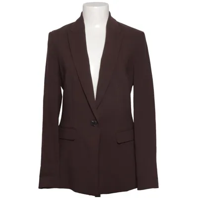 Blazer (Brun) fra WE Fashion Elastan, Genanvendt polyester, Viscose