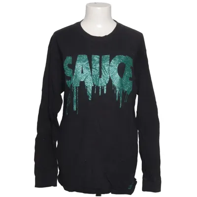 Långärmad t-shirt (Svart, Grön) från Sea Avenue Bomull