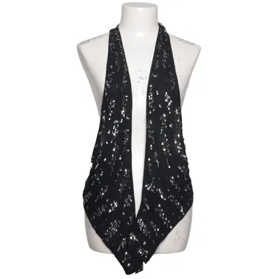 Vest (Black, Silver) from Zara Woman