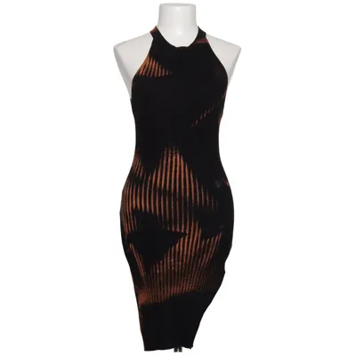 Jurk (Zwart, Bruin, Meerkleurig) van Hera Collection Polyamide, Viscose