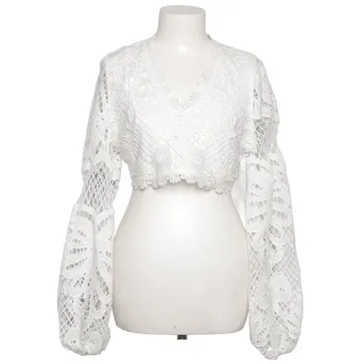Crop top (White) from Lily Mcbee