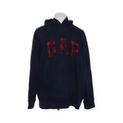 Sweat à capuche (Bleu, Rouge) de Gap Coton, Polyester