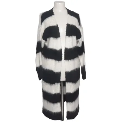 Strickjacke (Schwarz, Weiß) von Miss Goodlife Alpakawolle