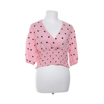 Wrap top (Pink, Black) from DF Young Viscose