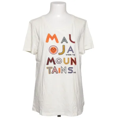 T-shirt (Vit, Flerfärgad) från Maloja Bomull
