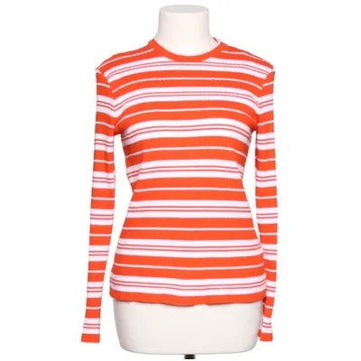 Långärmad t-shirt (Orange, Vit) från & Other Stories Bomull, Elastan, Polyester