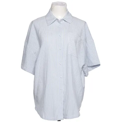 Chemise à manches courtes (Bleu, Blanc) de Aygill's Élasthane, Polyester