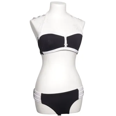 Bikini (Black, White) from Seafolly Elastane, Polyamide, Polyester