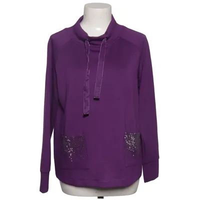 Sweatshirt (Lila) van Lisa Tossa Elastaan, Polyester, Viscose