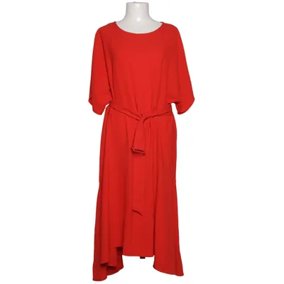 Kjole (Rød) fra Canda Premium Elastan, Polyester