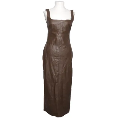 Kjole (Brun) fra ASOS Design Polyurethan, Viscose