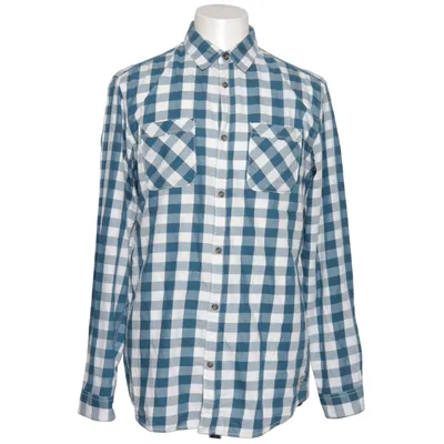 Flannel shirt (Blue, White) from Jack & Jones Cotton