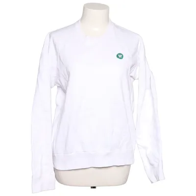 T-shirt à manches longues (Blanc) de Wood Wood Coton