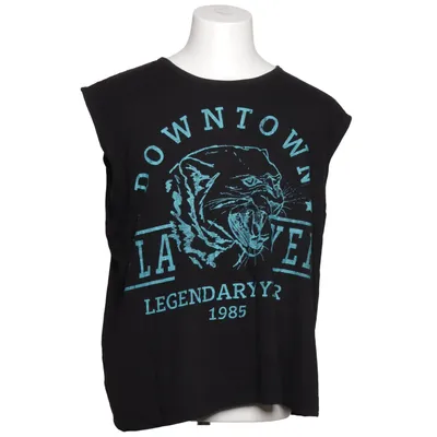 Tank Top (Black) from Identic Man Cotton