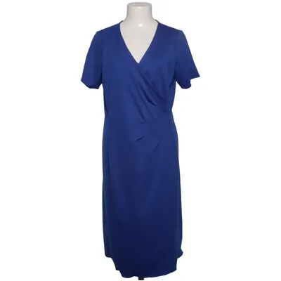 Dress (Blue) from Lands' End Elastane, Polyester, Viscose