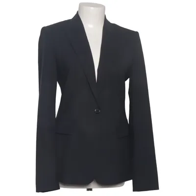 Blazer (Noir) de Hugo Boss Élasthane, Laine