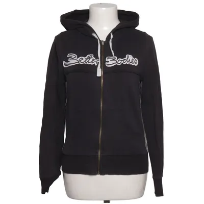 Hoodie (Black) from Better Bodies Cotton, Elastane