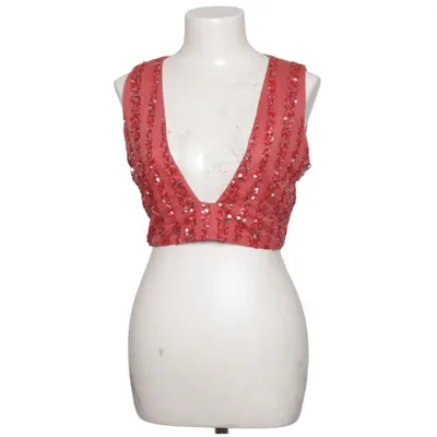 Crop top (Pink) fra Maya Deluxe Polyester
