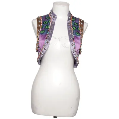 Vest (Purple, Multicolored) from Custo Barcelona Silk