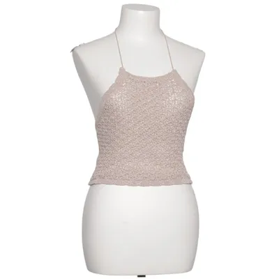 Halternecktopp (Beige) från Zara