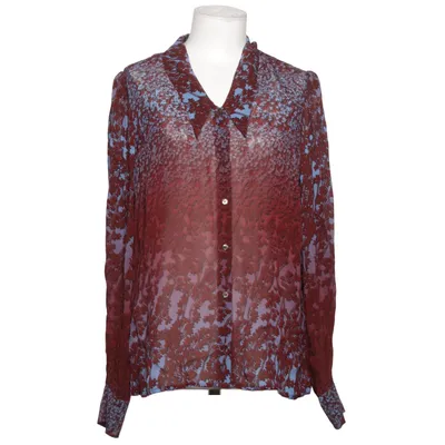 Blouse (Red, Blue, Multicolored) from Fifth House Viscose