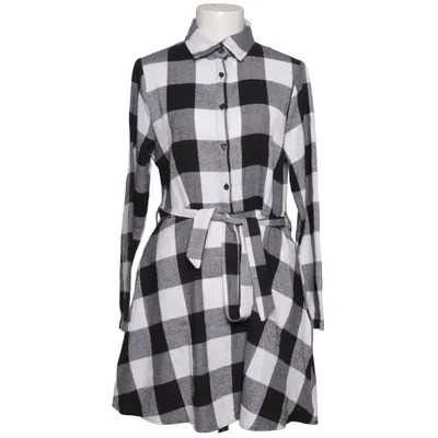 Shirt dress (Black, White) from Fancyinn Cotton, Polyester