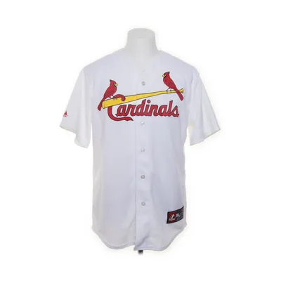 Baseballtröja (Vit) från Majestic Polyester