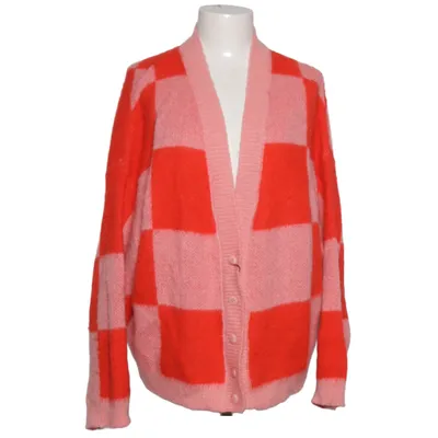 Cardigan (Red, Pink) from Kauf Dich Glücklich Acrylic, Mohair, Polyamide