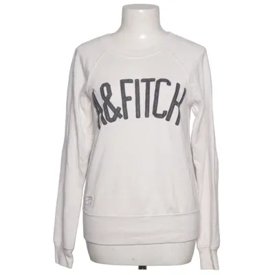 Sweatshirt (Hvid) fra Abercrombie & Fitch Bomuld, Polyester